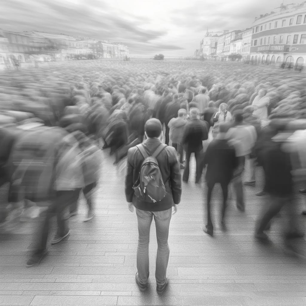Lost in a crowd, with obfuscated traffic