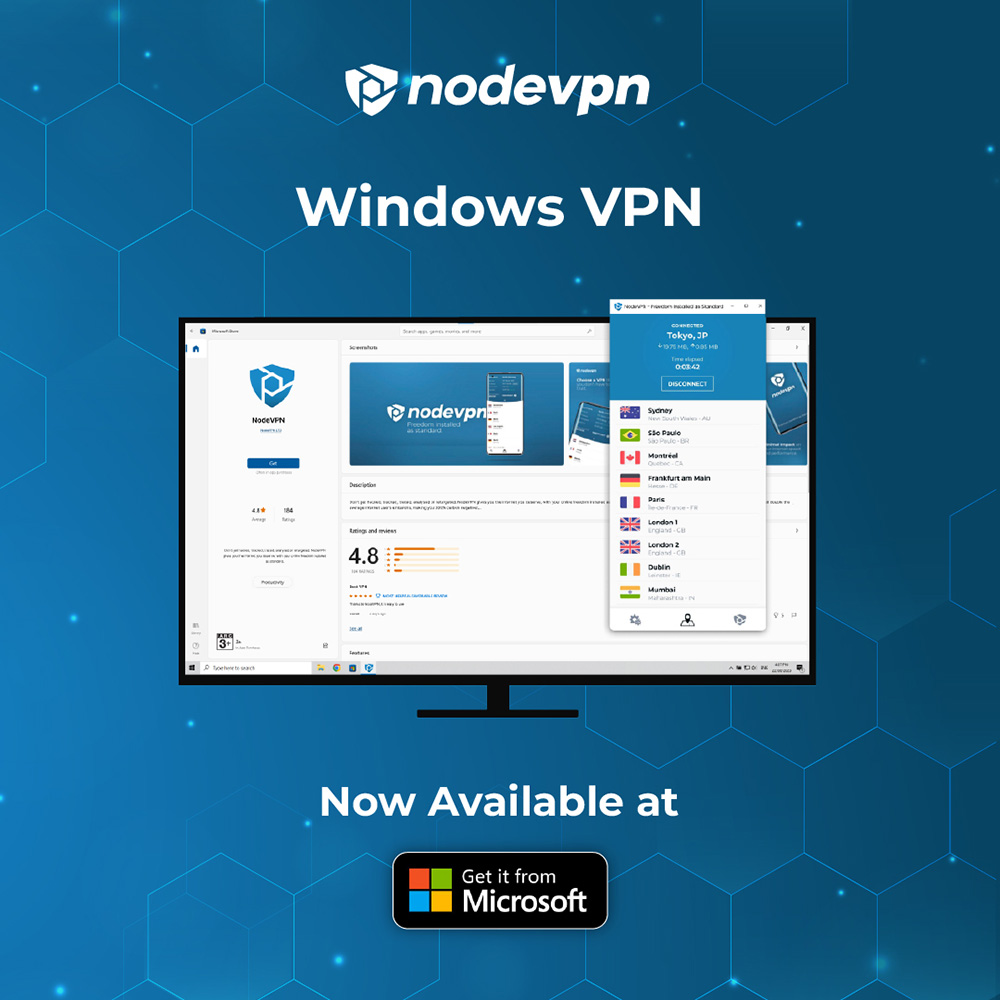Windows VPN from NodeVPN